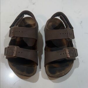 Birkenstock leather toddler sandals 25 great condition